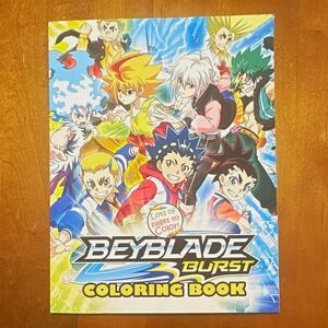 Beyblade Burst Coloring Book dreamy coloring book English Ages 4-12